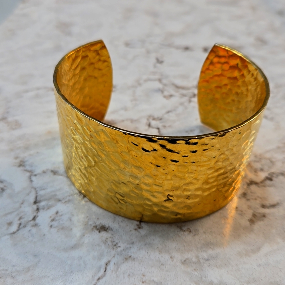 14kt overlay bronze bracelet